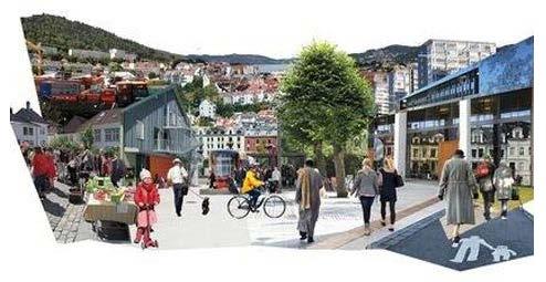 reviderast i tråd med byvekstavtalen Bergens samfunnsdel 2015: Kompakt by - 80% av bustadbygging skal skje i byggesona Byvekst: I