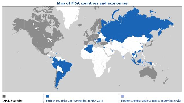 Deltakelse i generalprøven for PISA 2018 Internasjonalt I