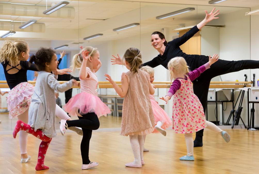 Samarbeid med andre aktørar Dans bør koplast saman med andre kunst- og kulturuttrykk i kulturskolen.