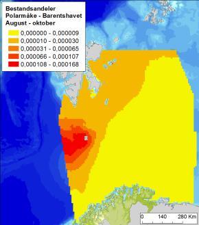 (Seapop, 2013). Polarmåken er en stor måke, i gjennomsnitt bare litt mindre enn svartbaken. Arten har en sirkumpolar, høy-arktisk utbredelse.