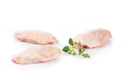 KYLLIG Kylling overlår Utbeinet kylling overlår u/skinn delt i to Kyllingvinger Kyllingvinger EPD nr. 1582808 Prior nr. 375565 Vekt pr.