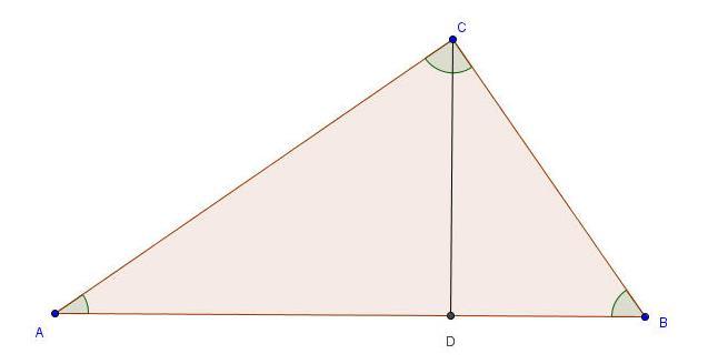 Side 5 av 10 x 2 = 21 1 3 x = 21 1 3 = 4,62 Dermed har vi at BC = 4,62 og AC = 9,24. b) I figuren under er det vist en trekant ABC.
