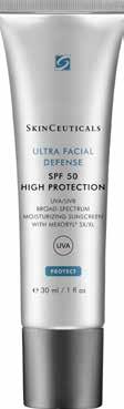 ULTRA FACIAL DEFENSE SPF 50 Ultra Facial Defense SPF 50 hjelper til med å beskytte huden mot for tidlig aldring forårsaket av UV-stråler.