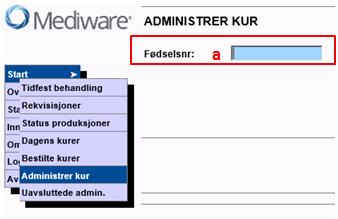 Helse Sør Øst Logo Brukerveiledning MKB Administrere kur i CMS BV Helse Sør Øst regionale dokumenter/hsø Medikamentell kreftbehandling Dokument ID: 110782 Versjon: 1 Status: Ikke godkjent