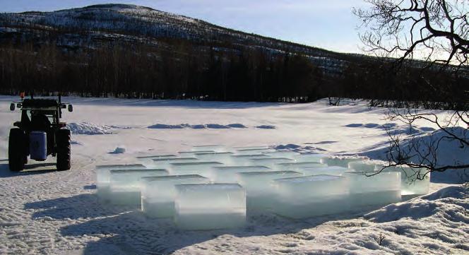 I en tidligere islagt fjord kan det derfor ved regulering bli isfritt på steder som tidligere var islagt, mens tidligere isfrie områder kan islegges. Is i en fjord vil kunne hindre vanlig båtferdsel.