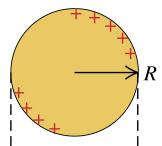 Eks.6+7 U = ½ V(r) dq V(R) Eks.7: Ladd lederkule: U = ½ kq 2 /R V(R) Eks.