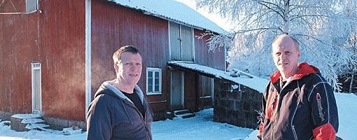 Tre boliger av falleferdig låve Håkon og Einar Stebekk har fått Husbanken med på å lage et