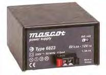 AC/DC LINEAR AC/DC LINEÆRE 6823 Max. 12 W Also available as multiple output power supply +5 ± 12 V 6-12 V 12-24 V 5 V Max.