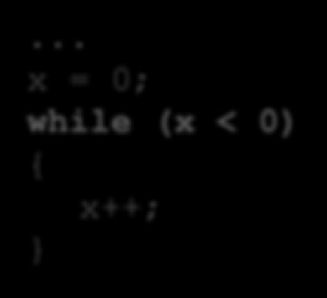 .. x = 0; do x++; while (x < 5) Løkker