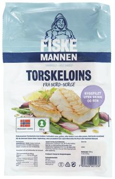 grov fiskeburger med torsk og hyse. Deilig å ha på brødskiven, eller til middag med ønsket tilbehør.