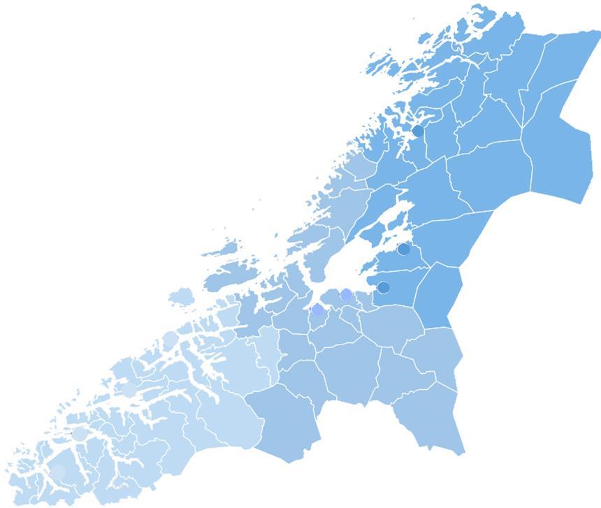 Nyboligbehovet i Trondheim avhenger av eksterne faktorer: - «Økonomisk stagnasjon» i regionen: 1.000-1.