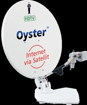 Oyster Internet HDTV Oyster Internet HDTV Internett og TV mens du er på tur Surfe på nett og sende e-post uansett hvor du befinner deg.