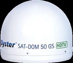 Oyster SAT-DOM Oyster SAT-DOM til fritidskjøretøy Med Oyster SAT-DOM åpner ten Haaft et nytt kapittel innen mobil helautomatisk satellitteknologi.