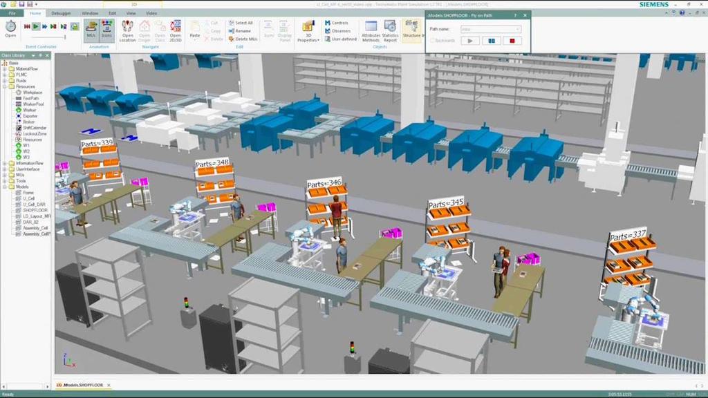 Production planning Simuler