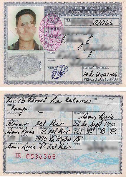 11.2 CUBANSK ID-KORT (Wikimedia u.