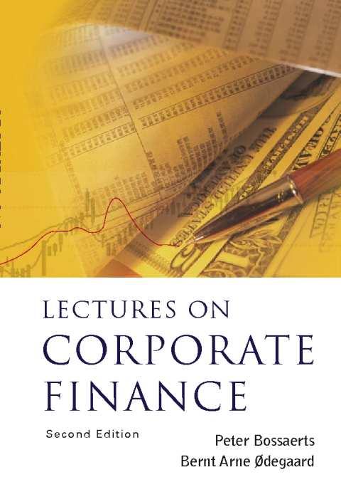 Bøker Lectures on Corporate Finance (med Peter Bossaerts). Lærebok, World Scientific Press. 2001. 241 sider. Andre utgave publisert i november 2006. Financial Numerical Recipes (in C++). Jun 2014.