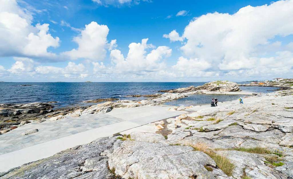 06.40: Morgenbad i sjøbadet før jobb 17.15: Kajakkpadling på havet 20.