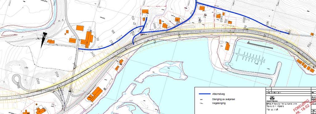 1. Forprosjektet og presentert på folkemøtet (ved varsel om planoppstart). Fordeler Ulemper Adkomst og utendørs oppholdsareal grunneiere ++ Korrekt adkomst til opparbeidet garasjeanlegg.