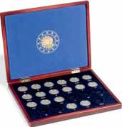 : 347 759 Kr 437,00 EURO FELLESUTGAVE 2007 2012 for 2-euro fellesutgivelser i myntkapsler Myntdiameter 26 mm, 3 skuffer, 1