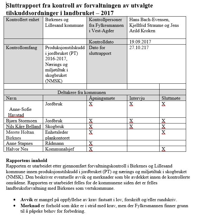 Forvaltningskontroll