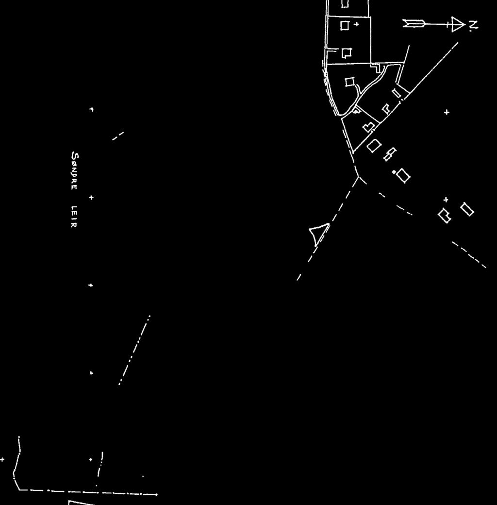 42 Kartkilde K2-1986 - hentet fra Artilleriregiment nr 1 - Magasinplassen i