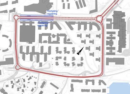 4. Referansealternativ buss For å kunne betjene fornebutrafikken med buss er det i referansealternativet forutsatt 53 avganger med buss i timen.