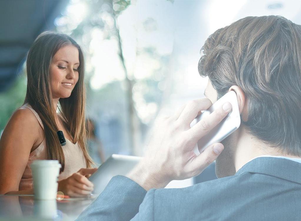 Cochlear Wireless Phone Clip Nyt tydeligere og enklere telefonsamtaler Hands-free oppkobling til venner og familie via din
