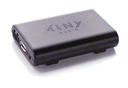 Tiny Audio C11+ kan enten tilkobles trådløst eller direkte gjennom antenneutgangen til
