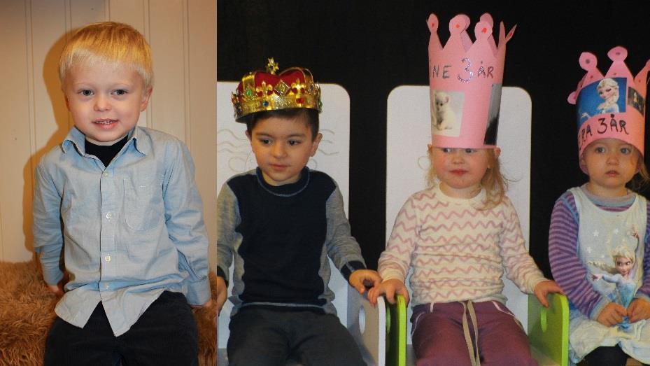 Informasjon: - Fredag 24.februar er det karneval i barnehagen. - Vi har fått to studenter, Marion og Kari, fra Universitet i Stavanger.