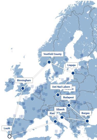 Hovedmål for VITAL CITIES: Bidra til å redusere sosial ekskludering, gjennom redesign av offentlige rom som stimulerer til fysisk