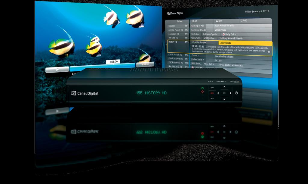 HD PVR 5720-CDX Kabel-tv Kom i