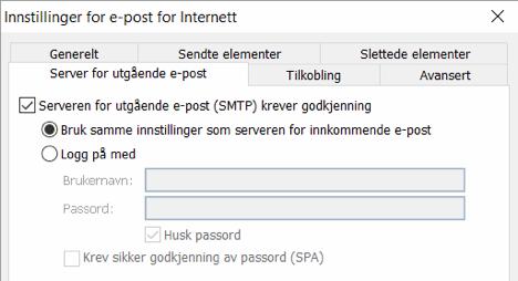 eks navn@online.no, navn@frisurf.no, navn@trollnet.