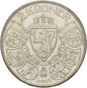 11 0/01 300 875 2 kroner 1915 NM.