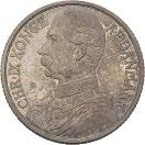 VII, 20 cents 1862 H.