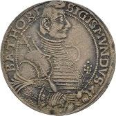 Utenlandske mynter 1594 5 kronor 1899 SM.