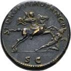 Ved hjemkomsten brakte Vespasian og sønnen Titus med seg et stort krigsutbytte, og ble feiret med triumf.