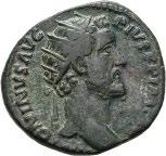 Antikke mynter 729 TRAJAN 98-117, Æ dupondius, Roma 101 e.