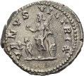 , denarius, Roma 204 e.kr.