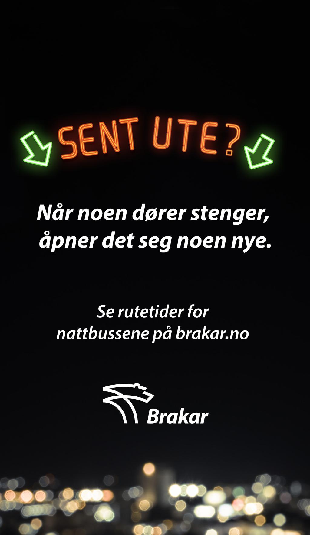 Brakar informasjon Velkommen om bord i bussen! Brakar er ansvarlig for å drifte og utvikle kollektivtilbudet i Buskerud.