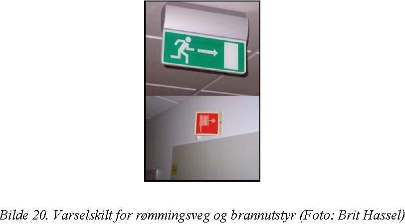 grønn bunnfarge med hvitt symbol og være synlige i mørket.