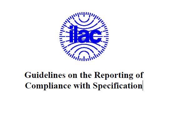of Compliance with Specification  standard
