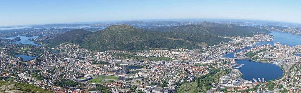 Fakta om Bergen 280.000 innbyggere 18.400 ansatte 14.