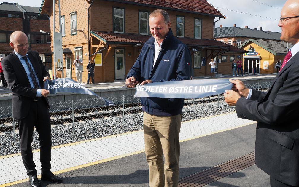 Erfaringsstrekningen Østre Linje (Sarpsborg til Ski) åpnet 31.08.15 Kontrakt signert med Bombardier 28.11.