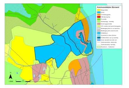 1 Planstatus 1.1 Kommuneplan I gjeldende kommuneplan inngår området først og fremst i arealer avsatt til erverv.