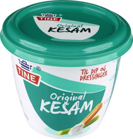 Kesam Original 116 kcal 8,1 g fett Velegnet som dressing, i bakverk og desserter.