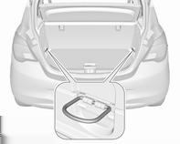 Dobbelt bagasjeromsgulv Det doble gulvet kan settes inn i bagasjerommet på to måter: like over dekselet til reservehjulsbrønnen eller gulvdekselet eller i det øvre åpningene i bagasjerommet
