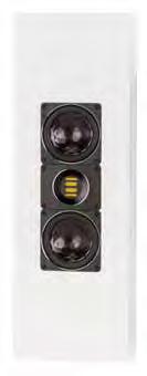 Subwoofer SUB 2050 Aktiv 12" basshøyttaler, lukket, 500 Watt, 19-180 Hz, ELAC-App auto EQ, 440 x 380 x 380mm, 22Kg. Sort / hvit høyglans, stk.