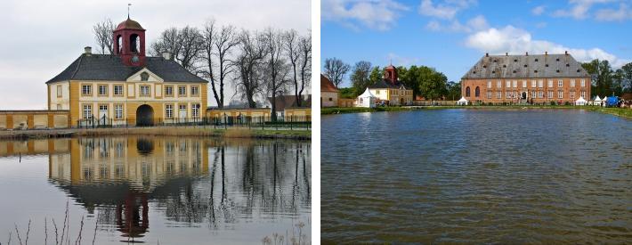 Gjestene kan fritt gå rundt mellom gamle møbler og malerier i de mange flotte værelsene og stuene og la seg imponere over de store salene.