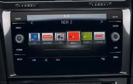 04 Discover Pro radionavigasjonssystem leveres med Car-Net App-Connect som standard.