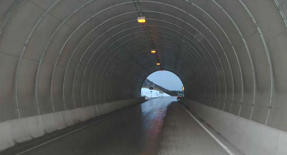 1 Innledning Tunnelduk med typebetegnelse WG T100 fra W. Giertsen AS, nå Giertsen Tunnel AS er montert som vannsikring i helhvelv i en rekke norske lavtrafikktunneler i perioden ca. 1993 til 2004.